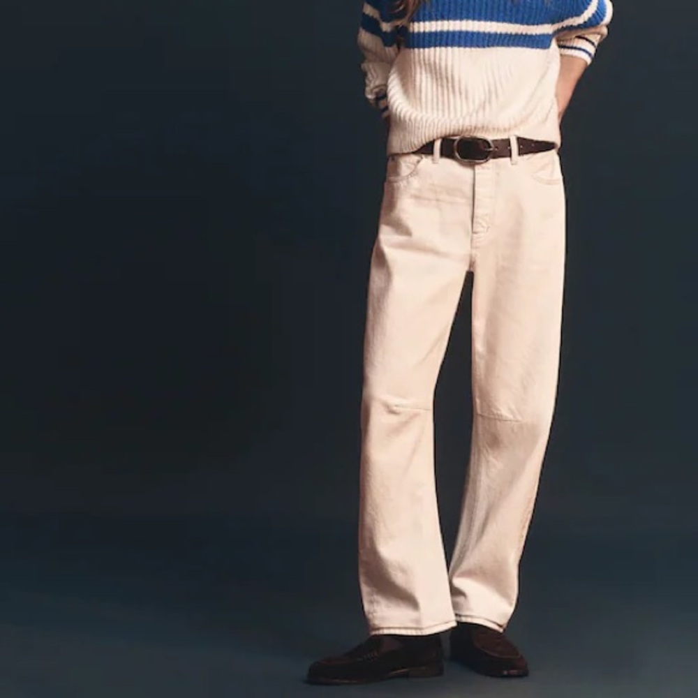The Darted Barrel-Leg Jean size 28 - Picture 2 of 5